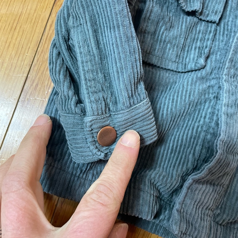 OshKosh B’Gosh baby Corduroy Jacket with White Sherpa Collar‎ 6 month - Picture 5 of 8
